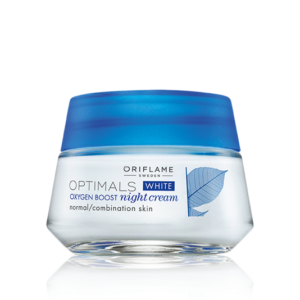 Optimals White Oxygen Boost Night Cream Normal/Combination Skin by Oriflame