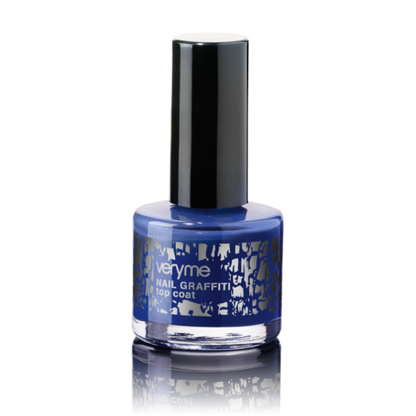 Very Me Nail Graffiti Top Coat - Blue by oriflame for urbanmadam